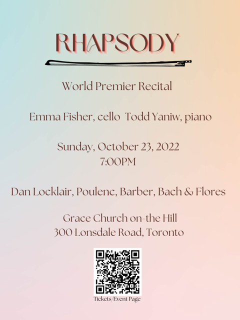 Emma Fisher cello -recital